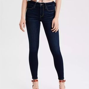 American Eagle mid-rise jean jeggings 00